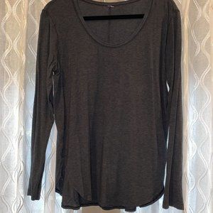 Lululemon Charcoal Grey Long Sleeve